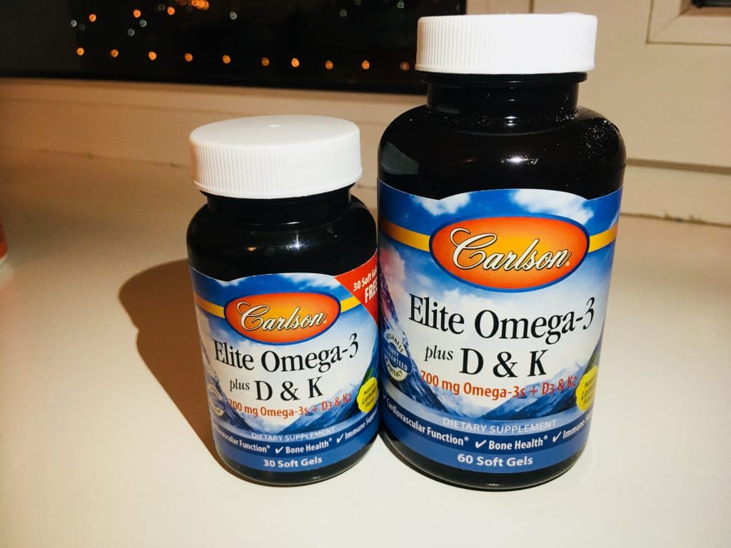 Omega 3 carson labs + d3 + K